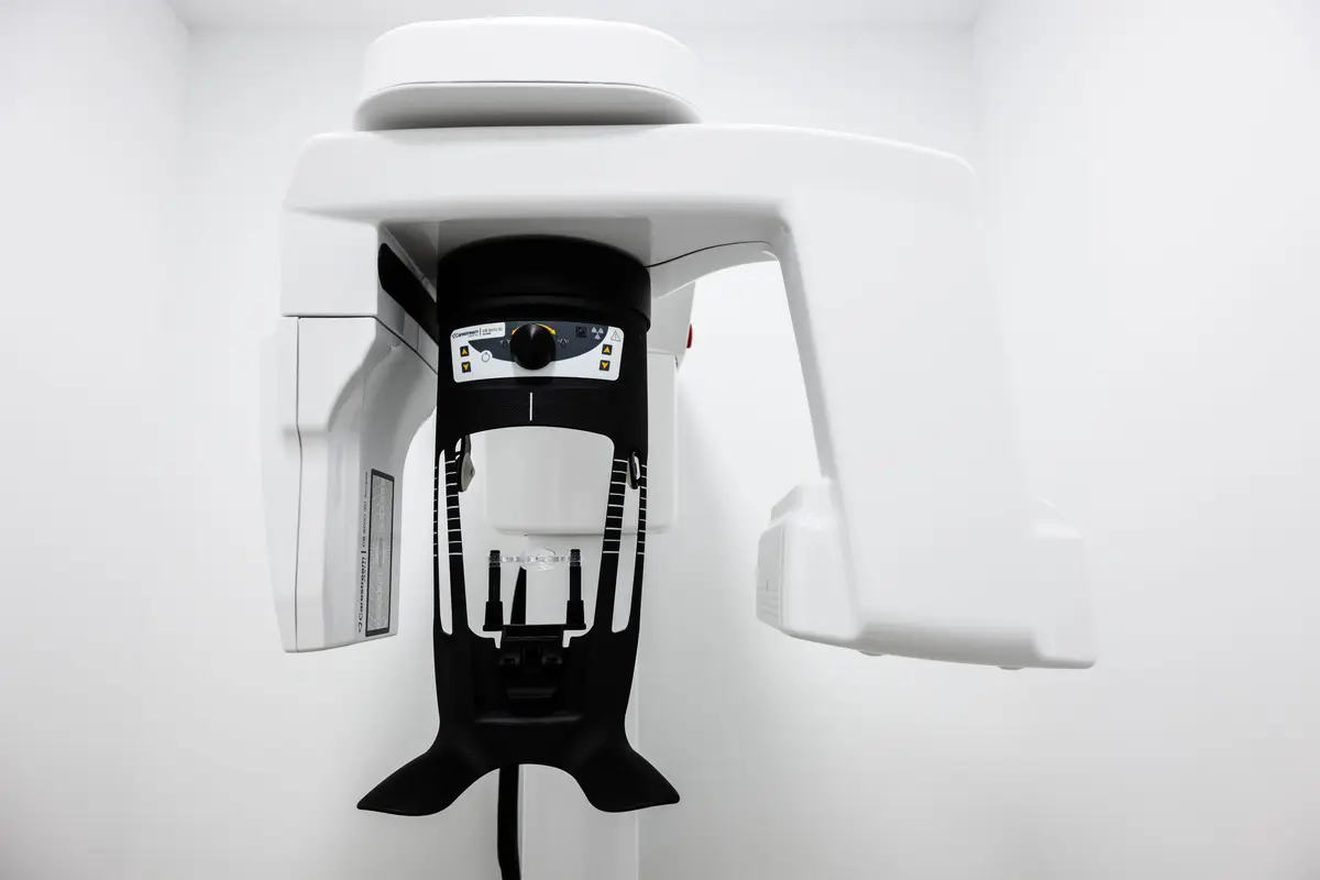The CBCT unit used for three-dimensional surgical planning